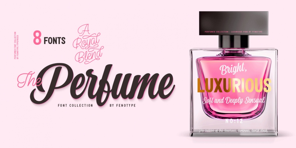 Schriftart Perfume